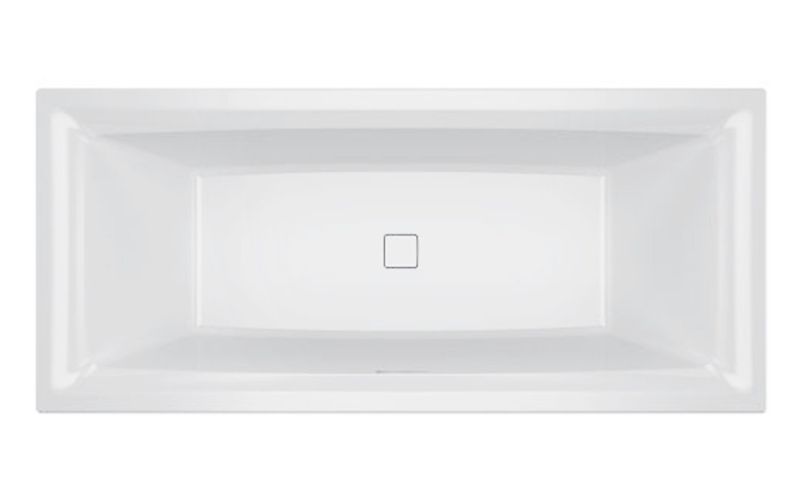 Акриловая ванна Riho Still Square Fall Plug and Play B099061005 L заполнение через перелив 180х80см белый