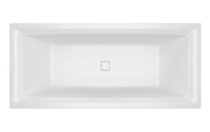 Акриловая ванна Riho Still Square Fall Plug and Play B100061005 L заполнение через перелив 170х75см белый