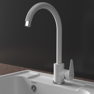 Смеситель для кухни GranFest GF-Z-5412 серый