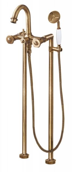 Напольный смеситель для ванны с ручным душем Cezares APHRODITE-VDP-02-Sw