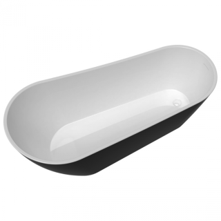 Ванна акриловая Delice Riviera DLR440103Bk 170х74 черная матовая