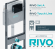 Инсталляция RIVO Set A для унитаза 200001.6 с клавишей смыва RIVO Touch Line чёрный