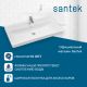Мебельная раковина Santek Адриана 1WH501629 90 см белый