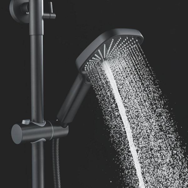 Душевая стойка Shevanik S6236H чёрный Душевая стойка Shevanik S6236H чёрный