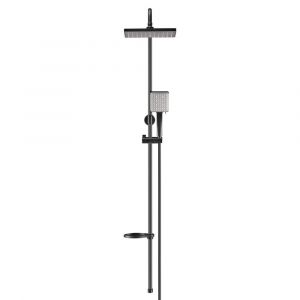 Душевая стойка Swedbe Hermes 5105B без смесителя чёрный