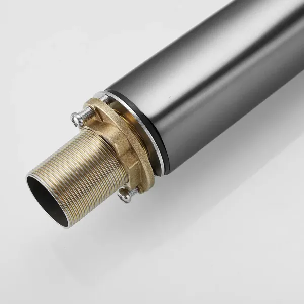 Смеситель для раковины Shevanik S8511T оружейная сталь