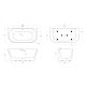 Ванна акриловая BelBagno BB710-1500-750 150x70 см