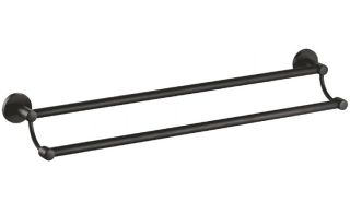 Полотенцедержатель Haiba HB8709 62см чёрный матовый Полотенцедержатель Haiba HB8709 62см чёрный матовый