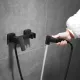 Гигиенический душ со смесителем Shevanik S137H чёрный