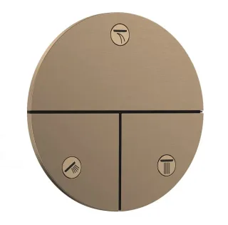 Переключатель потоков для ванны с душем Hansgrohe ShowerSelect 15558140 бронза Переключатель потоков для ванны с душем Hansgrohe ShowerSelect 15558140 бронза