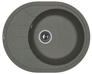 Кухонная мойка Florentina Родос 620 чёрный