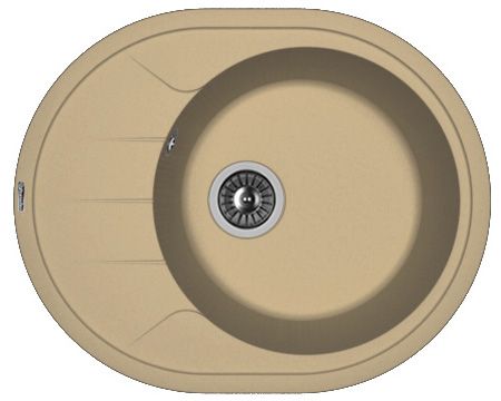 Кухонная мойка Florentina Родос 620 капучино