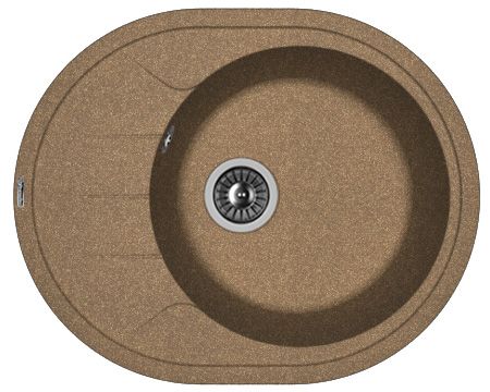 Кухонная мойка Florentina Родос 620 коричневый