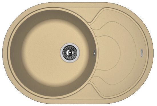 Кухонная мойка Florentina Родос 760 капучино