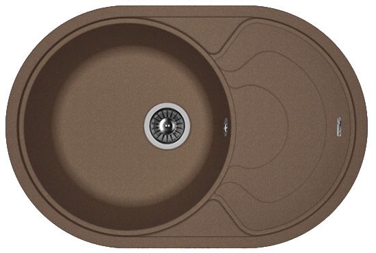 Кухонная мойка Florentina Родос 760 мокко
