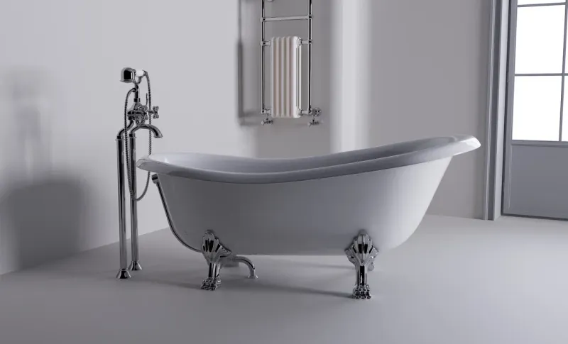 Ванна из искусственного камня Astra-Form Роксбург 01010032 170x79 см белый глянец