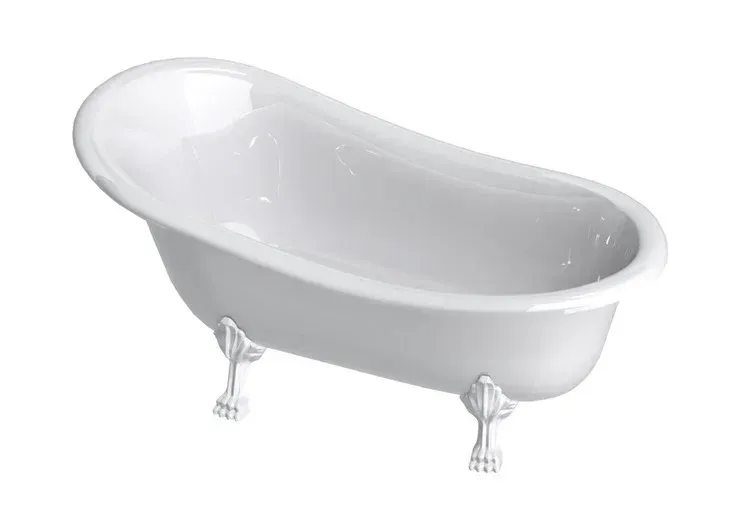 Ванна из искусственного камня Astra-Form Роксбург 01010032 170x79 см белый глянец