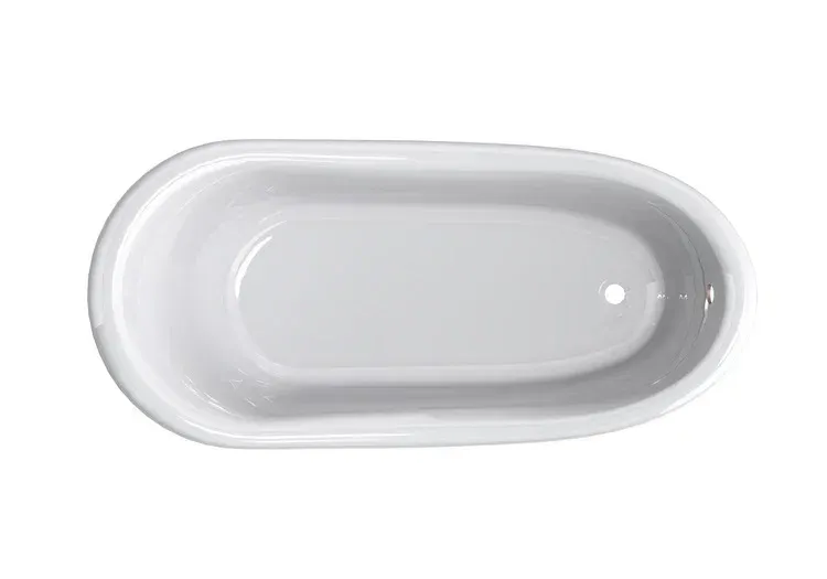 Ванна из искусственного камня Astra-Form Роксбург 01010032 170x79 см белый глянец
