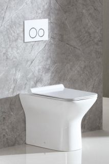 Унитаз приставной BelBagno Romano BB248CBR Унитаз приставной BelBagno Romano BB248CBR
