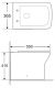 Унитаз приставной BelBagno Romano BB248CBR