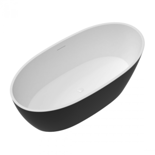 Ванна акриловая Delice Rondo DLR440104Bk 170х76 черная матовая Ванна акриловая Delice Rondo DLR440104Bk 170х76 черная матовая