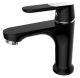 Смеситель для раковины РМС SL123BLACK-001F чёрный Смеситель для раковины РМС SL123BLACK-001F чёрный