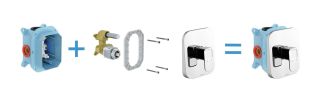 Смеситель для душа Ravak TD 066.00 X070071 для R-box хром
