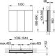 Зеркальный шкаф Keuco Royal Modular 800310001000200 серебристое 105 см