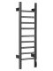 Полотенцесушитель электрический Wonzon & Woghand Bonn WW-AL4092-GM 25x80 см тёмный графит
