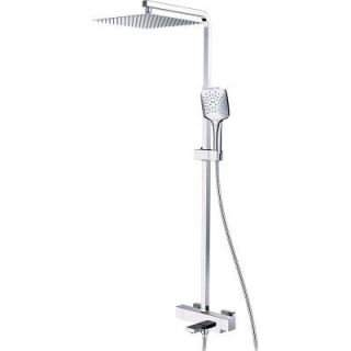 Душевая стойка Gappo G2418-40 с термостатом хром Душевая стойка Gappo G2418-40 с термостатом хром