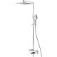 Душевая стойка Gappo G2418-40 с термостатом хром Душевая стойка Gappo G2418-40 с термостатом хром