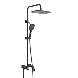 Душевая стойка Shevanik S4136H чёрный Душевая стойка Shevanik S4136H чёрный