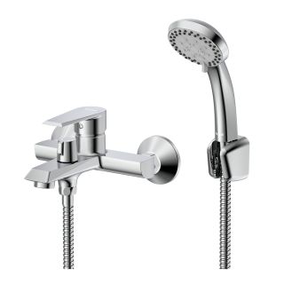 Смеситель для ванны и душа Rossinka RS28-30 хром