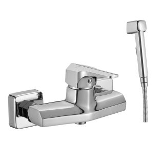 Гигиенический душ со смесителем Rossinka RS44-52 хром