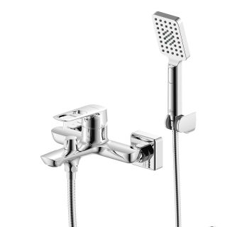 Смеситель для ванны и душа Rossinka RS46-30 хром