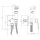 Гигиенический душ со смесителем Rossinka RS46-51 хром