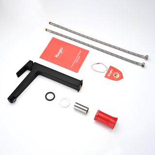 Высокий смеситель для раковины Raglo R30.15.06 чёрный Высокий смеситель для раковины Raglo R30.15.06 чёрный