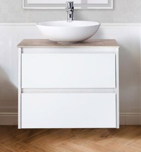 Тумба под раковину BelBagno подвесная 60x50см Bianco Opaco KRAFT-600-2C-SO-BO