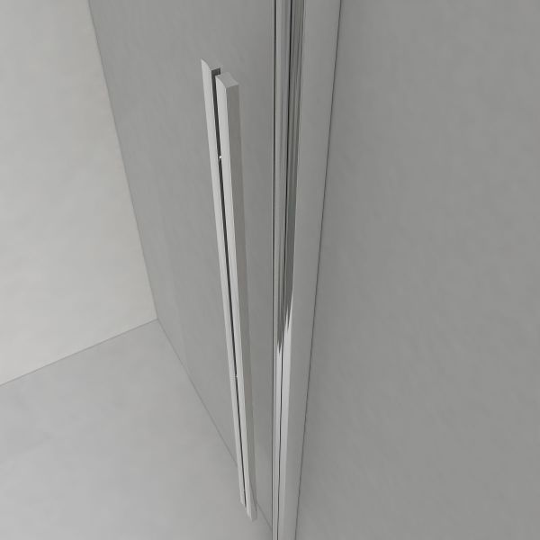 Душевой уголок Vincea Lugano VSR-1L1014CLB-1 140 x 100 см