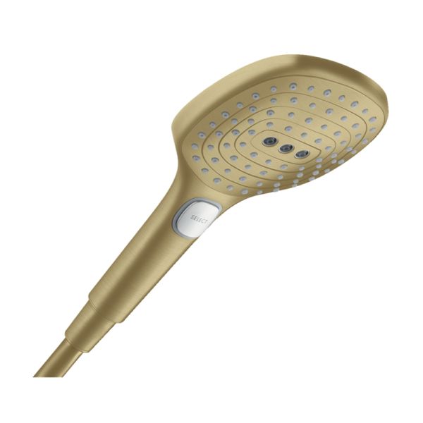 Ручной душ Hansgrohe Raindance Select E 120 3jet, шлифованная бронза (26520140) Ручной душ Hansgrohe Raindance Select E 120 3jet, шлифованная бронза (26520140)