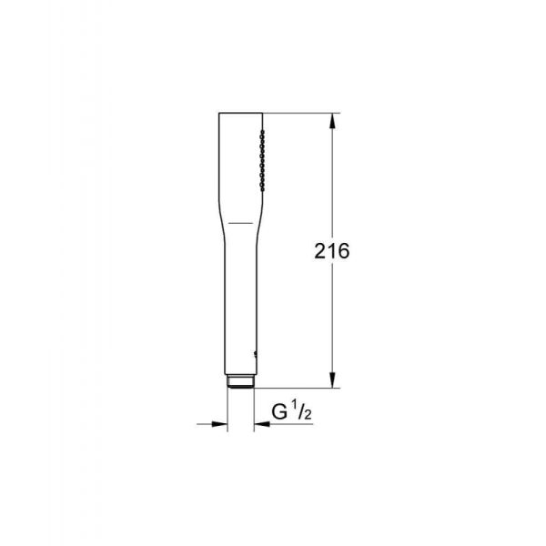 Лейка для душа Grohe Euphoria Cosmopolitan 27400000 хром
