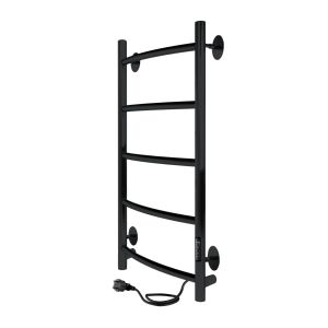 Полотенцесушитель электрический Indigo Arc Lux LCALE70-30BRRt 70x30 см чёрный муар