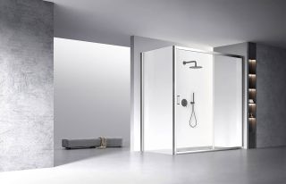 Душевой уголок Veconi Rovigo RV-060, 2000х1200х1950, хром, стекло прозрачное Душевой уголок Veconi Rovigo RV-060, 2000х1200х1950, хром, стекло прозрачное