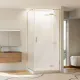 Душевой уголок Veconi Rovigo RV-073RG/R, 1200х1000х1950, золото брашинг, стекло дождь