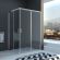 Душевой уголок Veconi Rovigo RV-10, 900x800x1950, хром, стекло прозрачное