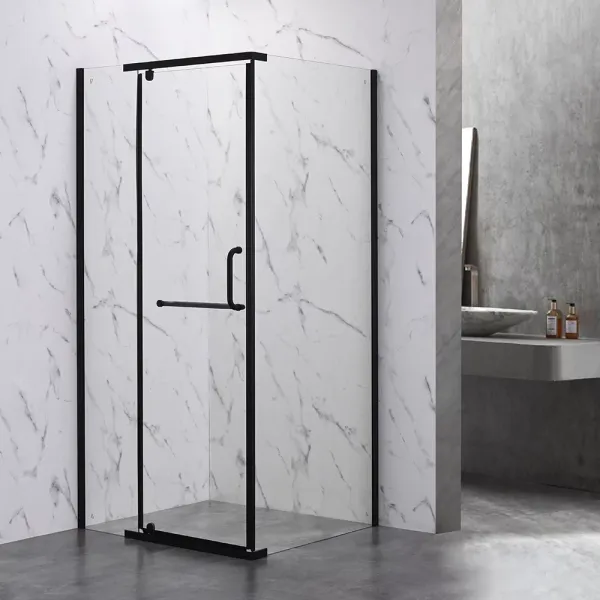 Душевой уголок Veconi Rovigo RV-18B, 800x800x2000, черный, стекло прозрачное Душевой уголок Veconi Rovigo RV-18B, 800x800x2000, черный, стекло прозрачное