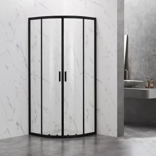 Душевой уголок Veconi Rovigo RV-202B, 900x900x1900, черный, стекло прозрачное Душевой уголок Veconi Rovigo RV-202B, 900x900x1900, черный, стекло прозрачное
