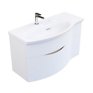 Тумба под раковину Kerama Marazzi Riva RV.100Lh\WHT.M левая 100 см белый матовый Тумба под раковину Kerama Marazzi Riva RV.100Lh\WHT.M левая 100 см белый матовый