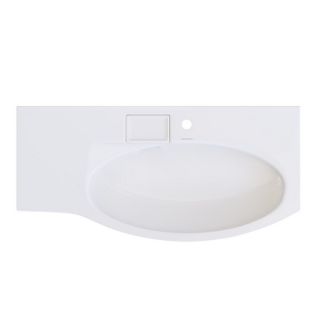 Раковина Kerama Marazzi Riva RV.wb.100Rh правая 100 см белый Раковина Kerama Marazzi Riva RV.wb.100Rh правая 100 см белый
