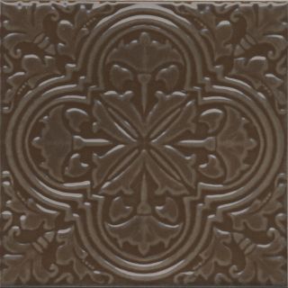 Декор Kerama Marazzi KMD3STA005BN Фес коричневый глянцевый 15x15x0,77